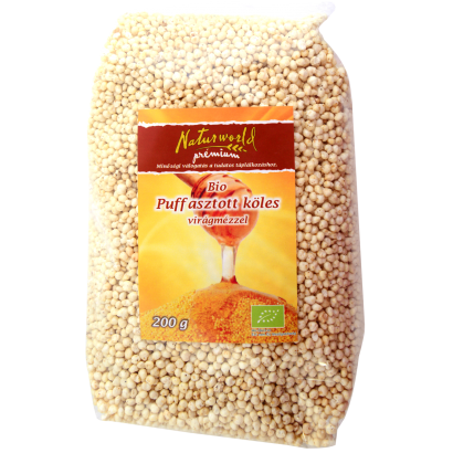 Bio puffasztott köles virágmézzel 200 g