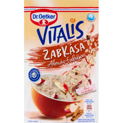 Dr. Oetker Vitalis almás-fahéjas zabkása alappor 48 g