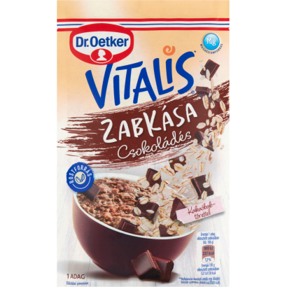 Dr. Oetker Vitalis csokoládés zabkása alappor 61 g