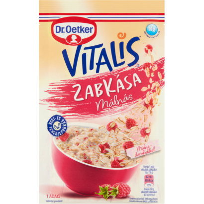 Dr. Oetker Vitalis málnás zabkása alappor 53 g