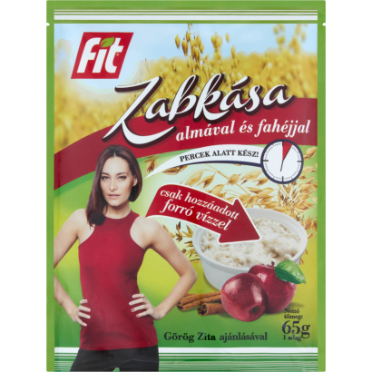 Fit zabkása almával és fahéjjal 65 g