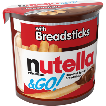 Nutella & Go! kenhető kakaós mogyorókrém és ropogós pálcikák 52 g