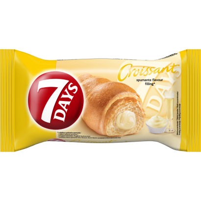 7DAYS croissant pezsgő ízű töltelékkel 60 g