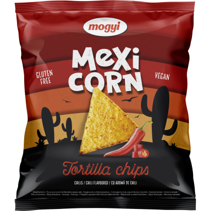 Mogyi Mexi Corn chilis tortilla chips 90 g