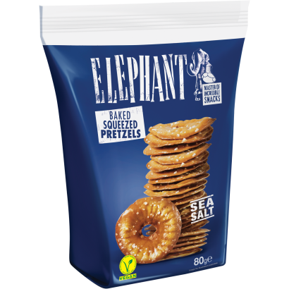Elephant sós chips-tallér 80 g
