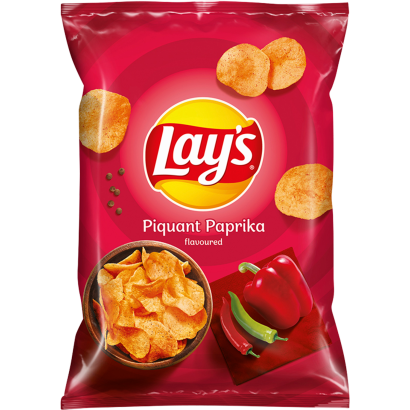 Lay's pikáns, paprikás ízű burgonyachips 60 g