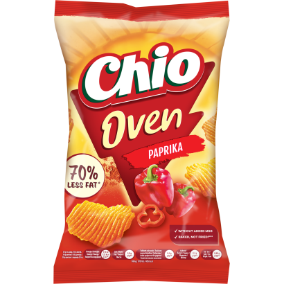 Chio Oven kemencében sütött paprika ízű burgonyachips 100 g
