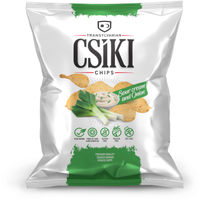 Csíki Chips hagymás tejfölös 60 g