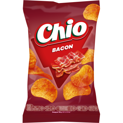 Chio szalonnás ízesítésű burgonyachips 60 g