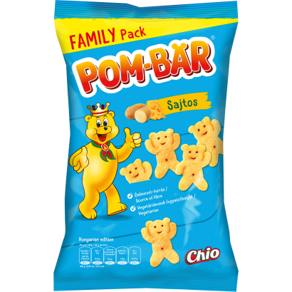 Pom-Bär Original sajtos burgonyasnack 100 g