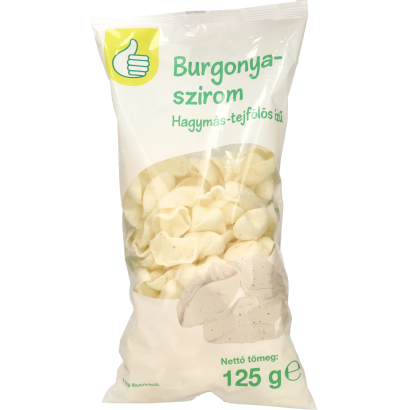 Auchan Tipp hagymás tejfölös burgonyaszirom 125 g