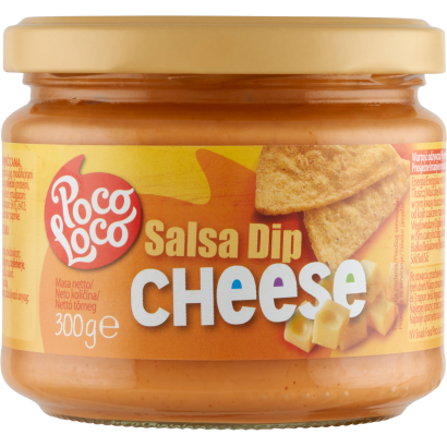 Poco Loco sajtmártás sajttal és jalapeno chili paprikával 300 g