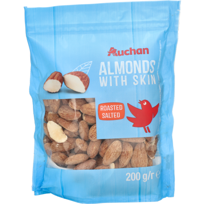 Auchan Kedvenc mandulabél pörkölt, sózott 200 g