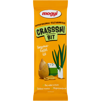 Mogyi Crasssh! Bit napraforgómag hagyma-tejföl ízű tésztabundában 70 g