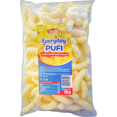 Everyday Pufi extrudált kukorica snack 70 g