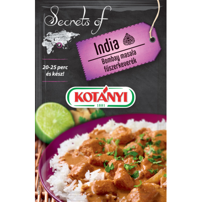 Kotányi Secrets of India Bombay masala fűszerkeverék 20 g