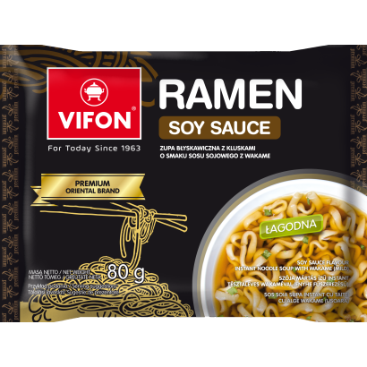 Vifon Ramen japán instant búzatésztás leves wakaméval 80g