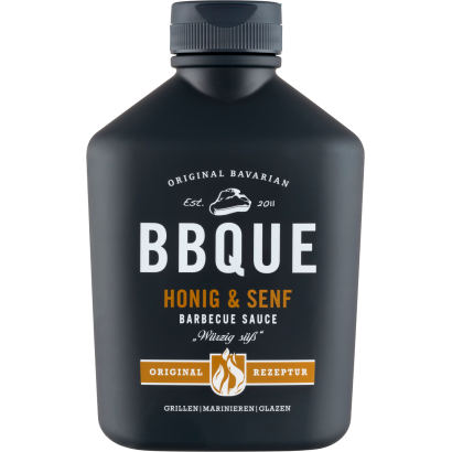 BBQUE Méz & Mustár barbecue szósz 400 ml