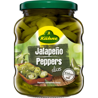 Kuhne jalapeno 330g/370 ml