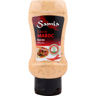 Samia marokkói ízesítésű szósz csípős 345 g (350 ml)