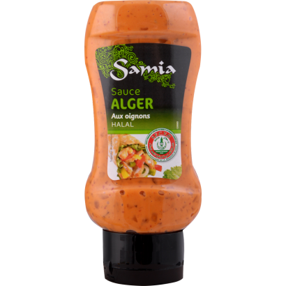 Samia szósz algériai ízesítéssel vöröshagyma alapú csípős 360 g (350 ml)