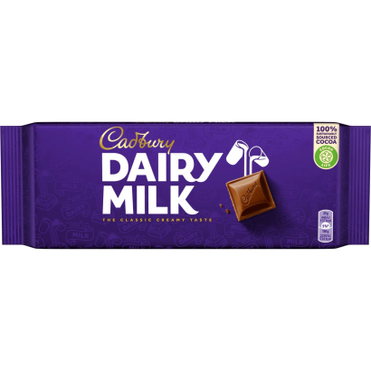 Cadbury családi tejcsokoládé 180 g