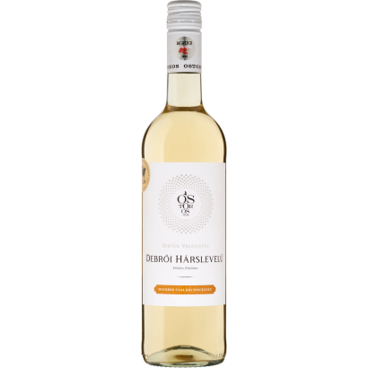 Ostorosbor Debrői Hárslevelű classicus félédes fehérbor 12% 750 ml
