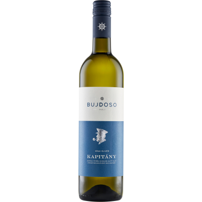 Bujdosó Kapitány Balatoni Irsai Olivér száraz fehér bor 11% 750 ml