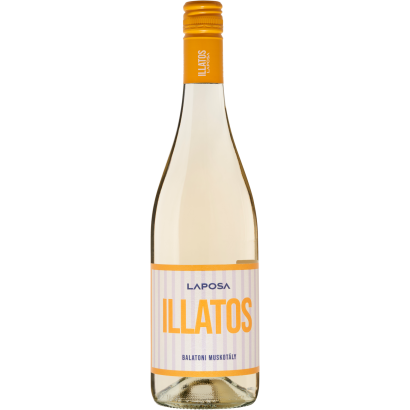 Laposa Illatos Balatoni Muskotály száraz fehérbor 12% 75 cl