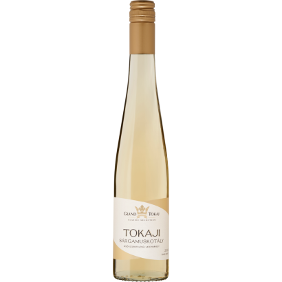 Grand Tokaj Classic Selection Tokaji Sárgamuskotály késői szüretelésű édes fehérbor 10,5% 0,5 l