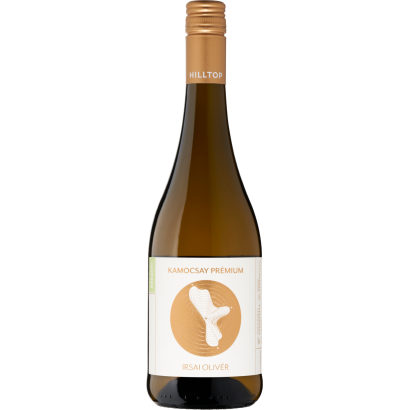 Hilltop Kamocsay Prémium Neszmélyi Irsai Olivér száraz fehérbor 10,5% 75 cl