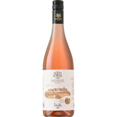 Pannonhalmi Főapátság Tricollis Rosé száraz rosébor 13% 0,75 l