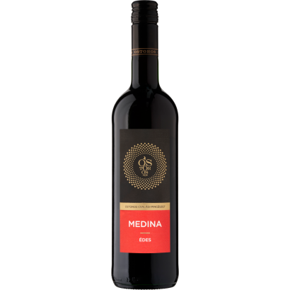 Ostorosbor Felső-Magyarországi Medina édes vörösbor 11% 750 ml