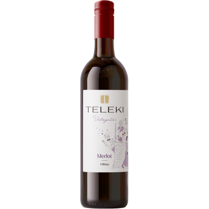 Teleki Válogatás Villányi Merlot száraz vörösbor 13% 0,75 l