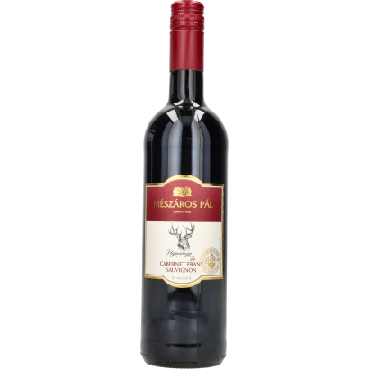 Auchan Kedvenc mészáros naposhegyi cabernet franc-sauvignon  száraz vörösbor, 0,75 l (467166)