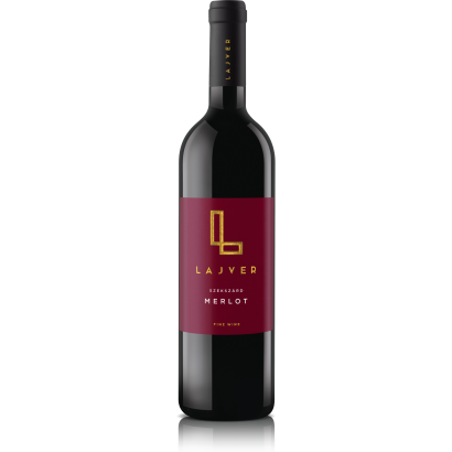 Lajver Szekszárdi Merlot száraz vörösbor 13,5% 750 ml