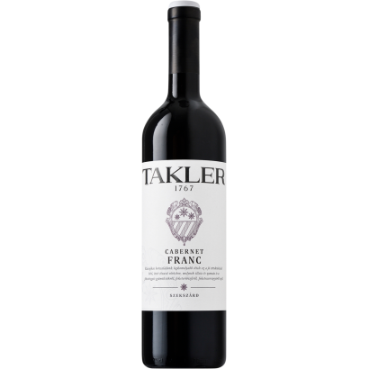Takler Cabernet Franc száraz vörösbor 14,5% 0,75 l