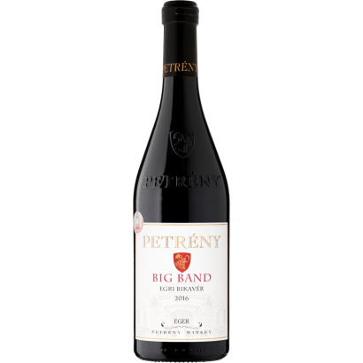 Petrény Big Band Egri Bikavér száraz vörösbor 14% 750 ml