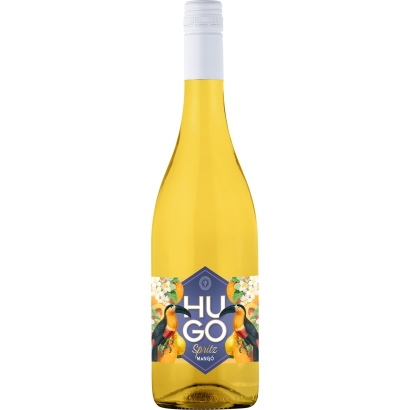 Ostorosbor Hugo Spritz mangó és őszibarack ízű, szénsavas, ízesített boralapú koktél 7,3% 750 ml