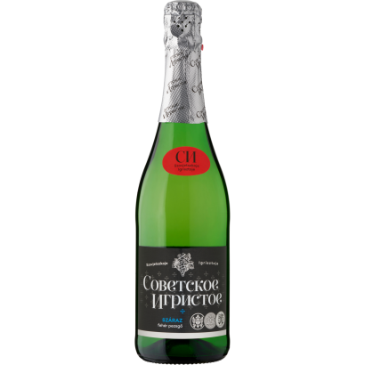 Szovjetszkoje Igrisztoje száraz fehér pezsgő 11% 750 ml