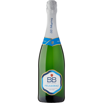 BB félszáraz fehér pezsgő 11,5% 75 l