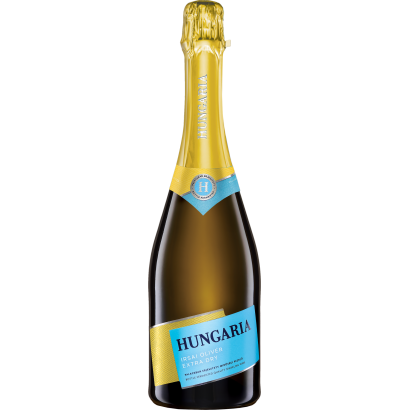 Hungaria Irsai Olivér Extra Dry palackban erjesztett minőségi pezsgő 11,5% 0,75 l