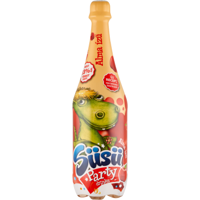 Süsü Party Drinks alma ízű szénsavas üdítőital 1000 ml