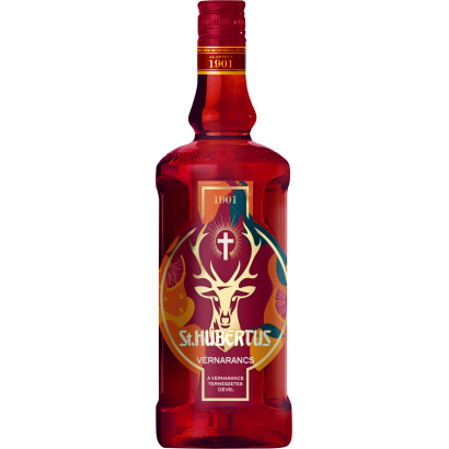 St. Hubertus vérnarancs gyógynövénylikőr 32% 0,5 l
