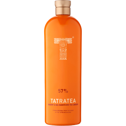 Tatratea csipkebogyó & homoktövis tea likőr 57% 0,7 l