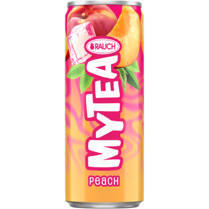 Rauch MyTea Peach ice tea őszibarackos üdítőital fekete teából 330 ml