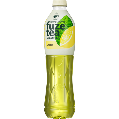 Fuze Tea energiamentes, szénsavmentes citromízű üdítőital zöld tea kivonattal 1,5 l