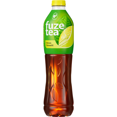 Fuze Tea szénsavmentes citrom- és citromfű-ízű üdítőital fekete tea kivonattal 1,5 l