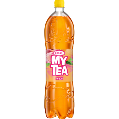 Rauch MyTea Peach ice tea őszibarackos üdítőital fekete teából 1,5 l