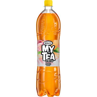 Rauch MyTea Zero Peach cukormentes ice tea őszibarackos üdítőital fekete teából édesítőszerrel 1,5 l